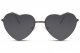 Black Heart Glasses