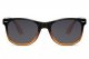 Orange Black Wayfarer