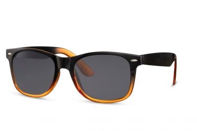 Orange Black Wayfarer
